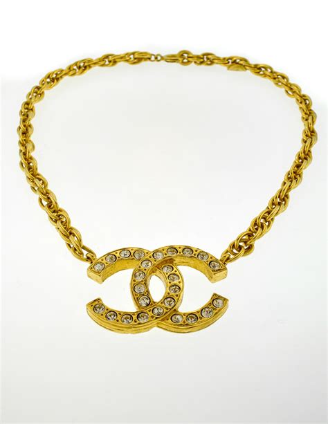 chanel necklace gold necklaces|Chanel necklace online shop.